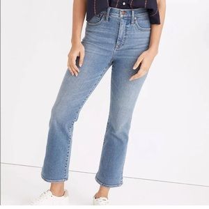 Madewell Cali Demi-boot cut jeans 29